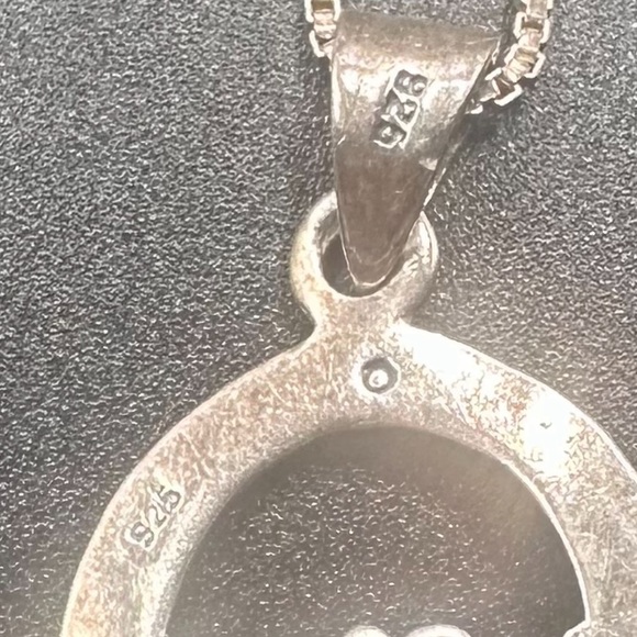 Sterling Silver Claddagh 18” Necklace - Picture 4 of 10